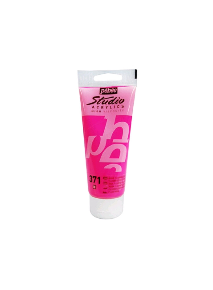 Peinture Acrylique Fluo Rose Hyperfetes