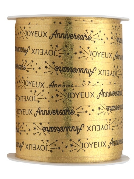 Bolduc Mx Cm Joyeux Anniversaire Hyperfetes